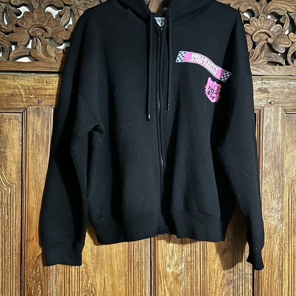 Hello Kitty Tops - Hello Kitty Black Apparel